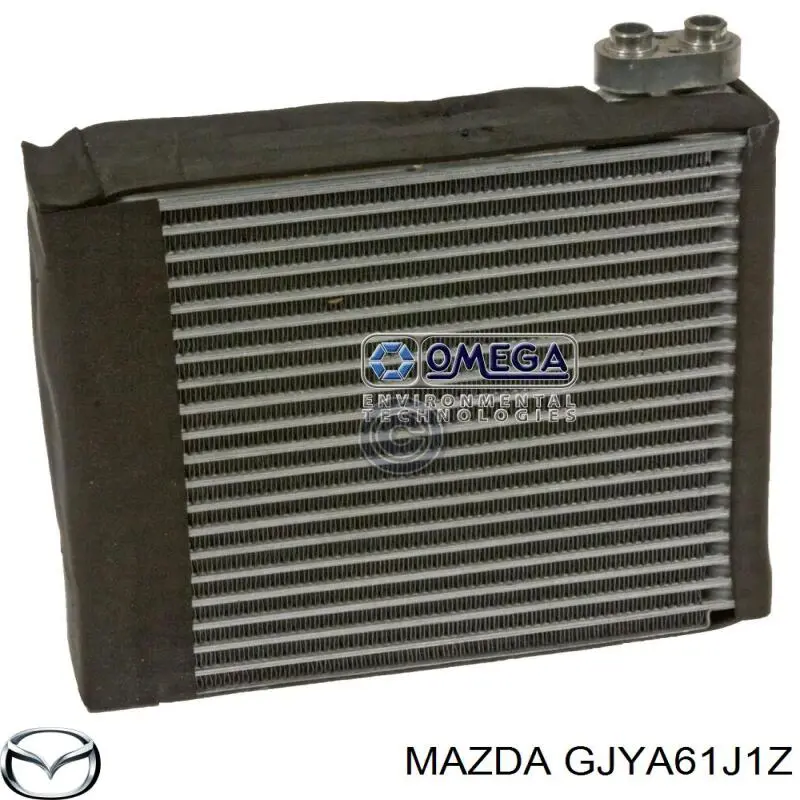 GJYA61J1Z Mazda радіатор кондиціонера салонний, випарник