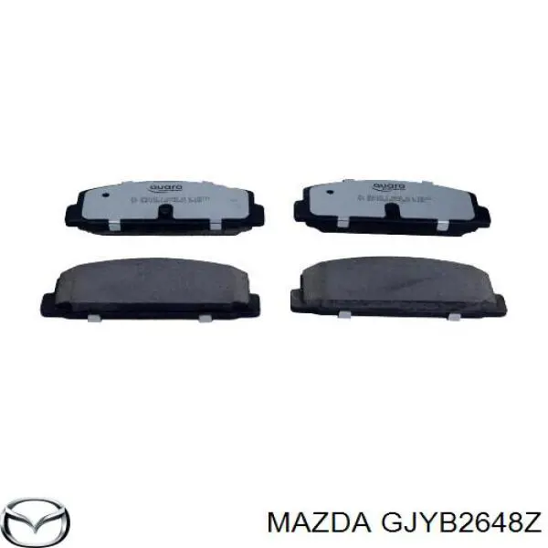 Колодки гальмові задні, дискові GJYB2648Z Mazda