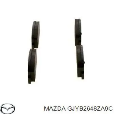Задні гальмівні колодки Mazda GJYB2648ZA9C ціна, від 15.01 USD