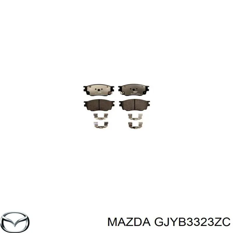 Купити GJYB3323ZC Mazda Колодки гальмівні передні, дискові
