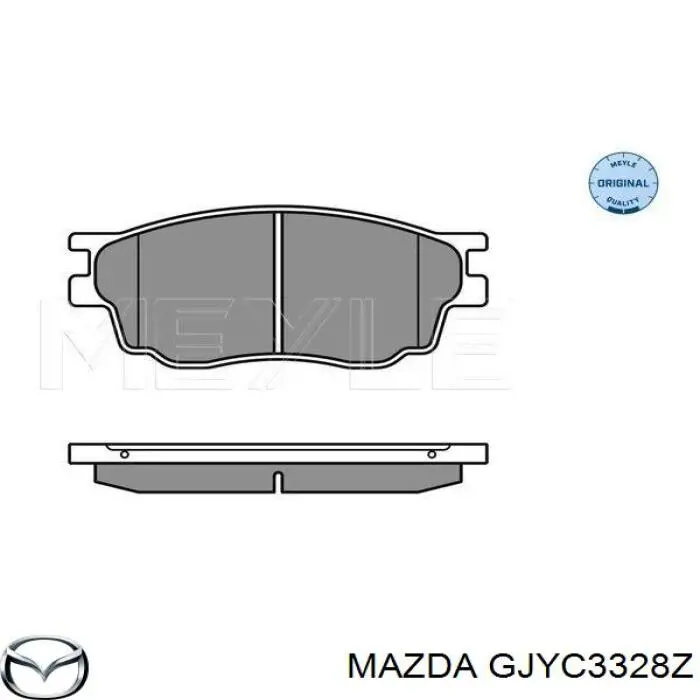Передні тормозні колодки GJYC3328Z Mazda
