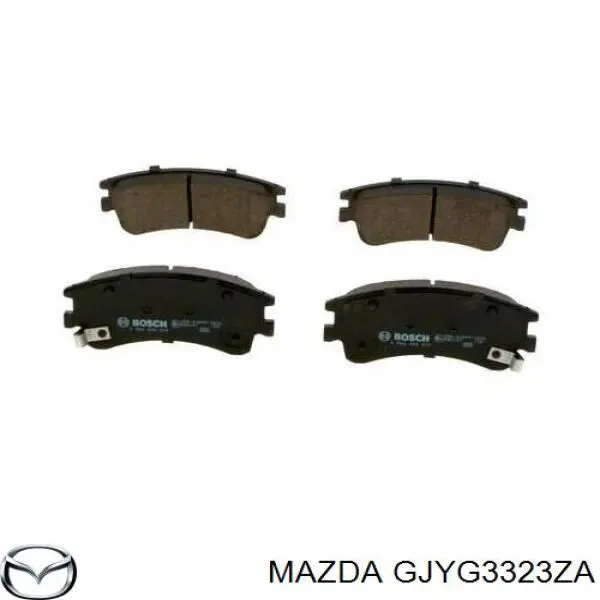 Купити GJYG3323ZA Mazda Колодки гальмівні передні, дискові