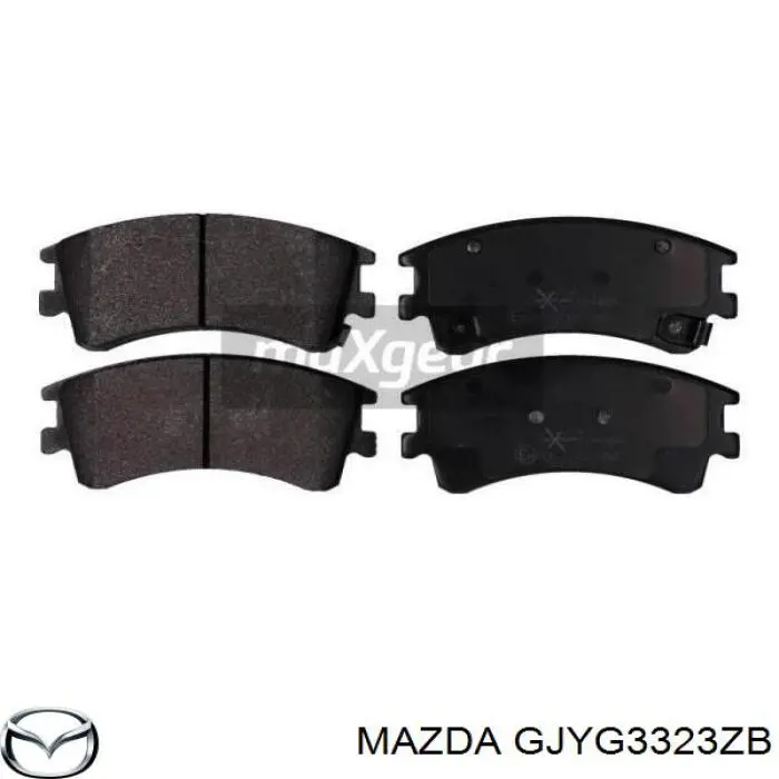 Гальмівні колодки Mazda GJYG3323ZB ціна, від 24.84 USD