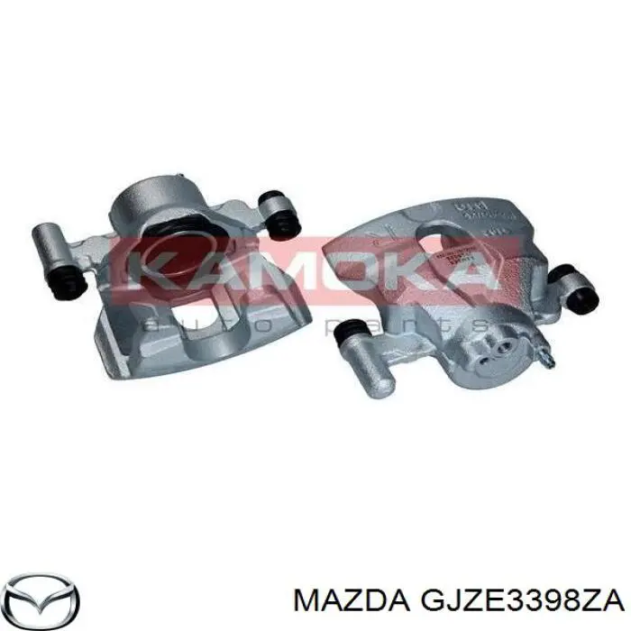 GJZE3398ZA Mazda супорт гальмівний задній лівий
