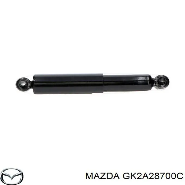 Амортизатор задній Mazda GK2A28700C ціна, від 20.81 USD