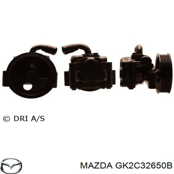 Насос ГПК Mazda GK2C32650B ціна, від 98.43 USD