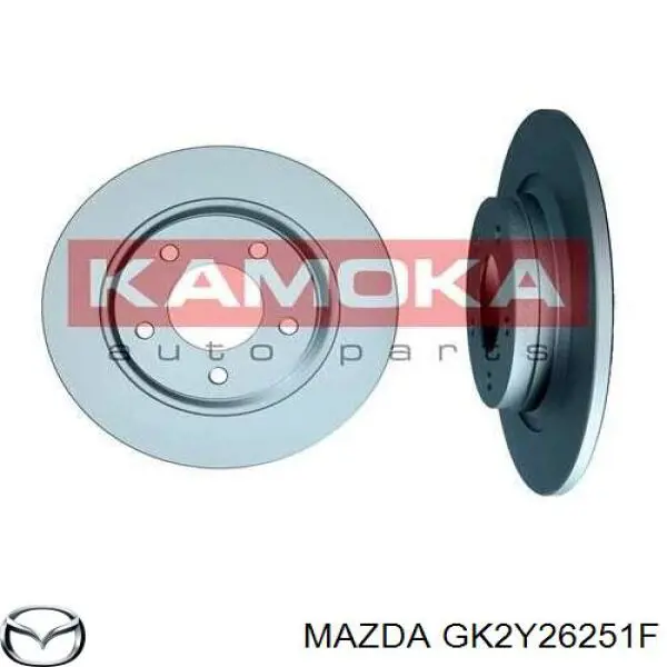GK2Y26251F Mazda Дискові гальма