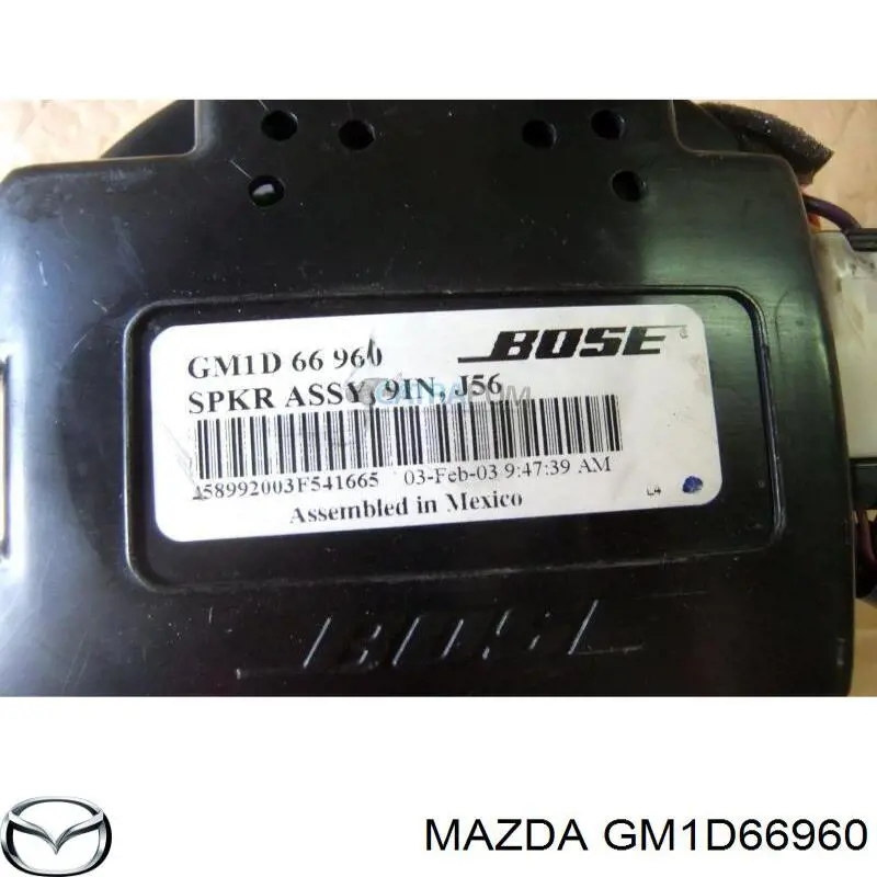  Mazda GM1D66960 ціна, від 19.00 USD