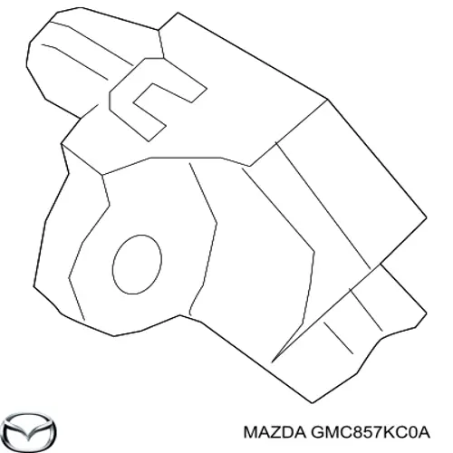 GMC857KC0A Mazda Датчик Ейрбег передній