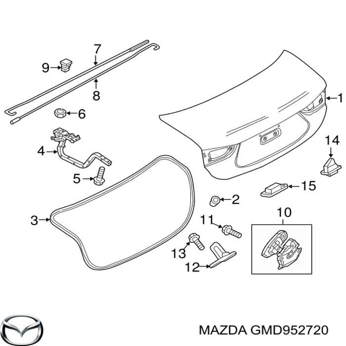GMD952720 Mazda 