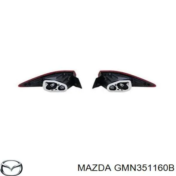 Ліхтар задній лівий, зовнішній BN8P513J0C Mazda