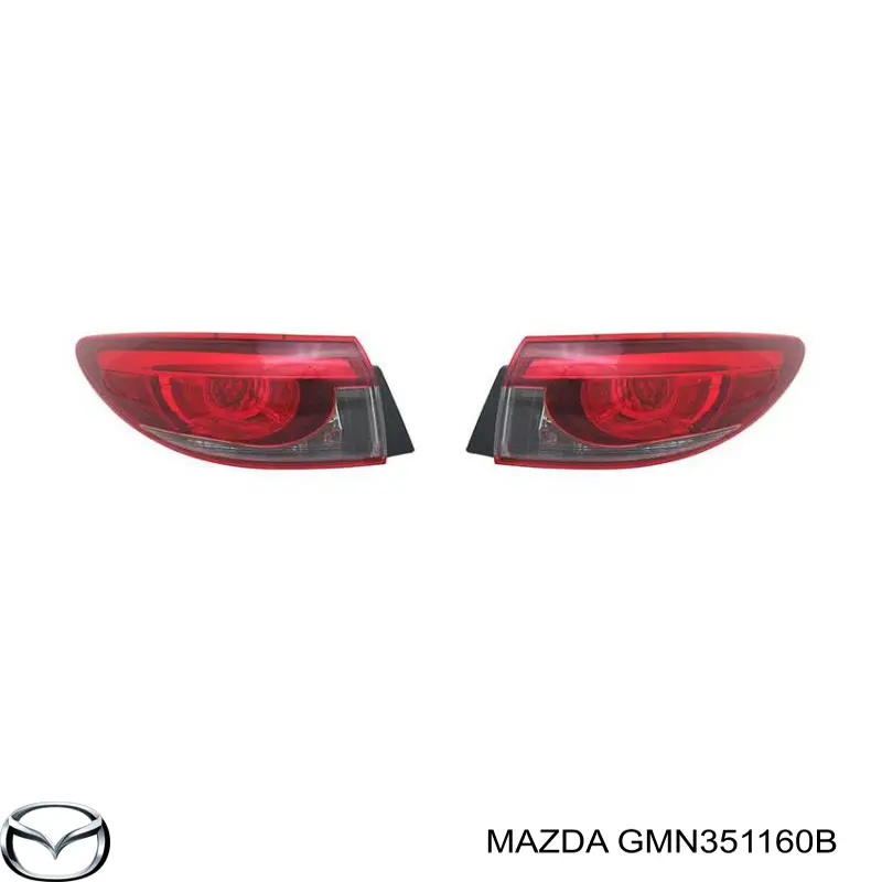 Задня ліва зовнішня фара Mazda BN8P513J0C ціна, від 261.81 USD