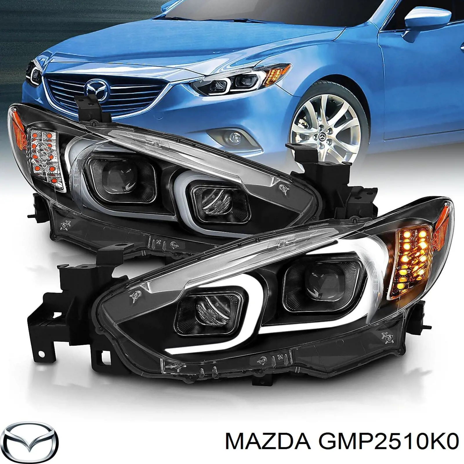 Фара права GMP2510K0 Mazda