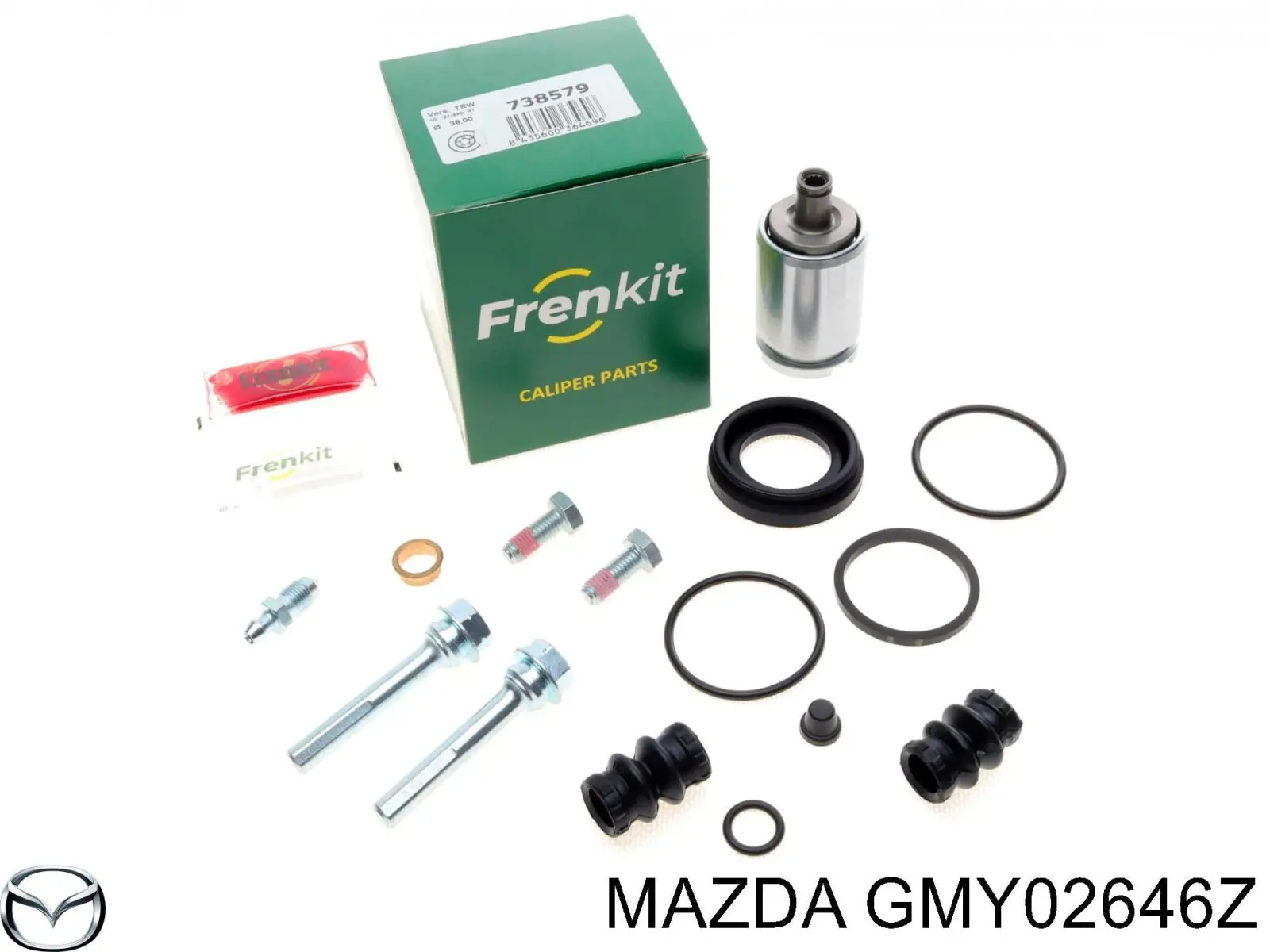 Купити GMY02646Z Mazda Супорт гальмівного, заднього