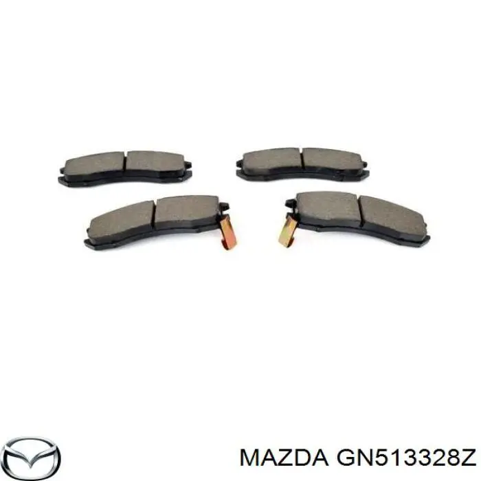 Передні тормозні колодки GN513328Z Mazda