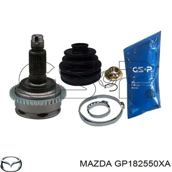 GP182550XA Mazda Привід передній правий