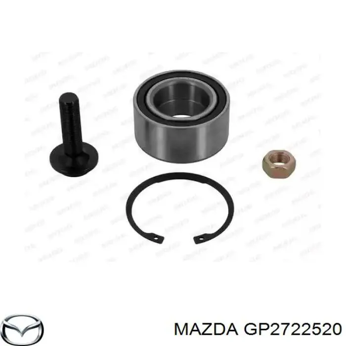 GP2722520 Mazda шрус внутрішній, передній, правий