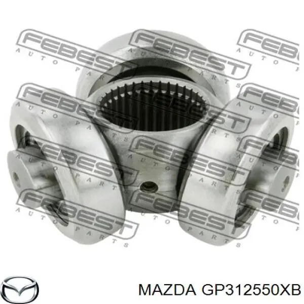 Піввісь (привід) передня, права GP312550XB Mazda