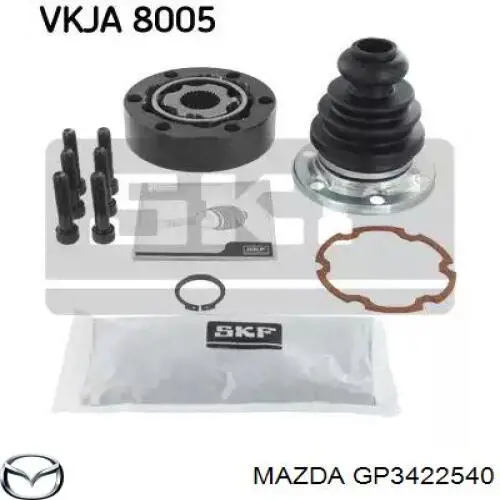 GP3422540 Mazda Пильник гранати внутрішній, лівий