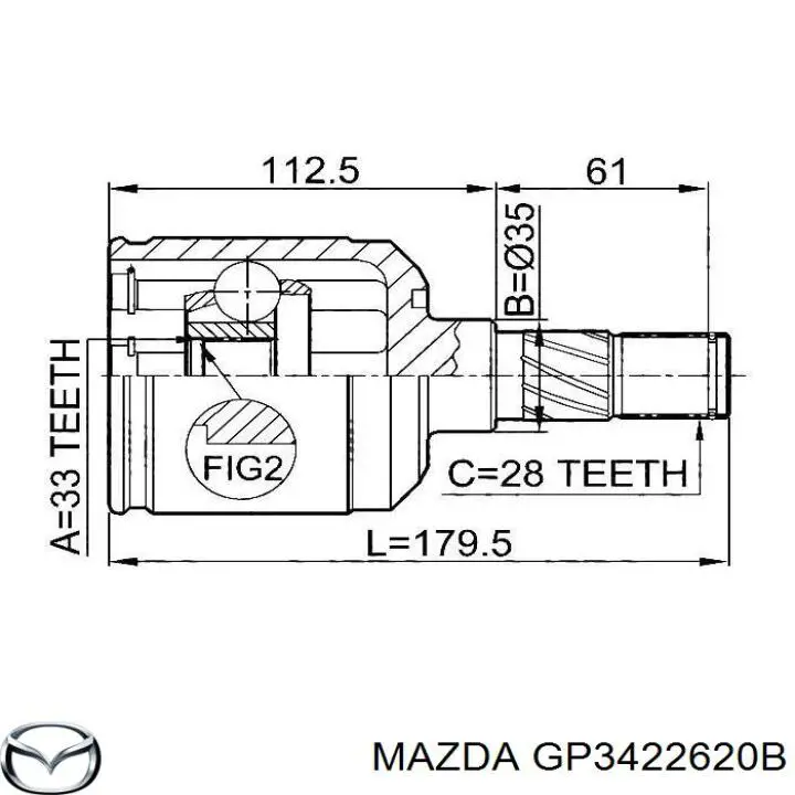  GP3422620B Mazda