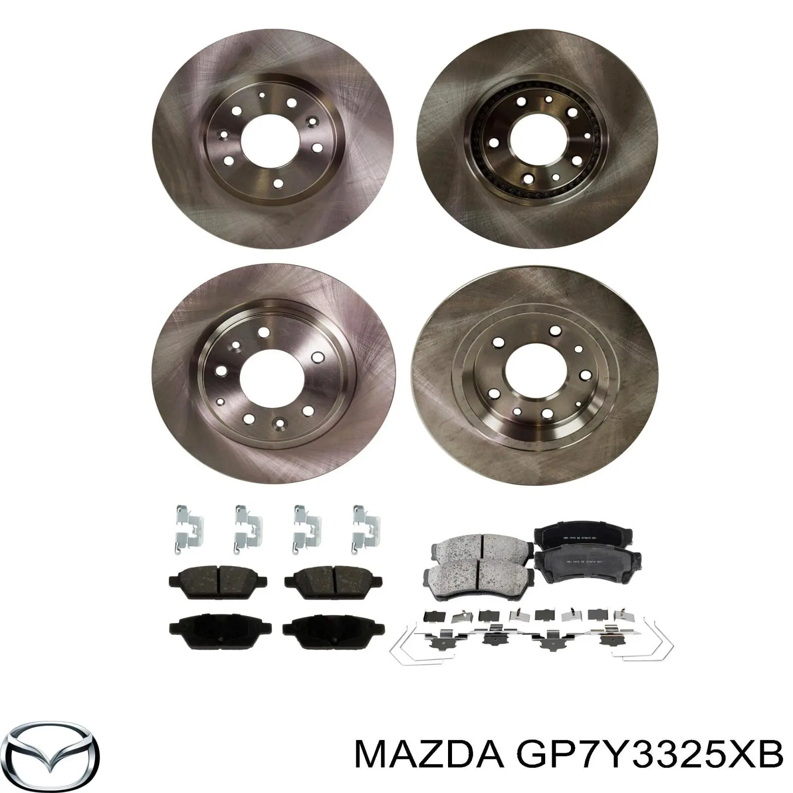 Купити GP7Y3325XB Mazda Ротор гальмівний