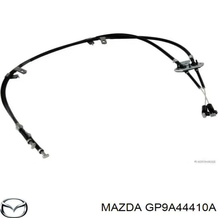 GP9A44410A Mazda Трос ручного гальма задній, правий/лівий