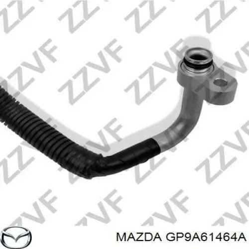 Шланг кондиціонера, від компресора до радіатора Mazda GP9A61464A ціна, від 18.81 USD