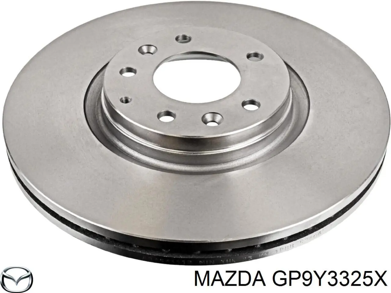 Диск переднього гальма Mazda GP9Y3325X ціна, від 62.87 USD