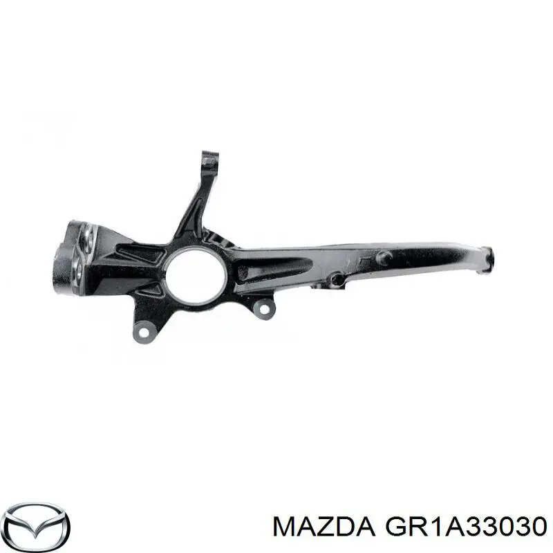 GR1A33030 Mazda цапфа - поворотний кулак передній, лівий