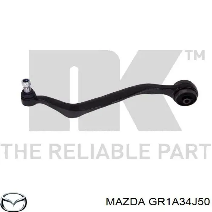Купити GR1A34J50 Mazda Лівий важіль передній нижній підвіски