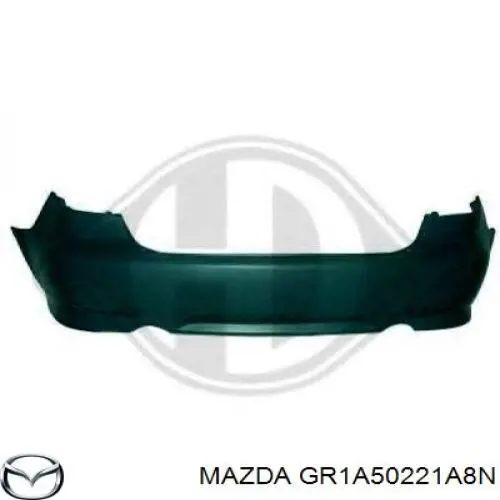 GR1A50221A8N Mazda бампер задній