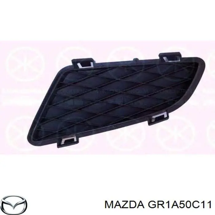 GR1A50C11 Mazda Решітка переднього бампера, права
