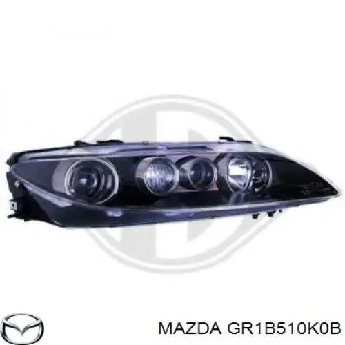 Фара права Mazda 6 MPS (GG) (Мазда 6)