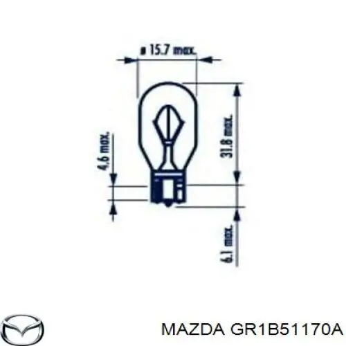 Купити GR1B51170A Mazda Стоп задній