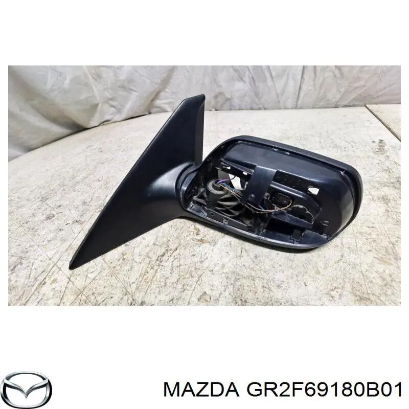 Купити GR2F69180B01 Mazda Бічне дзеркало заднього виду ліве