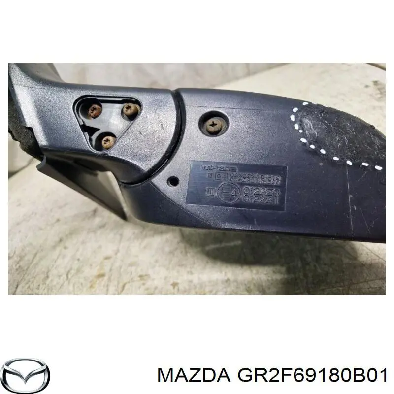 Ліве бічне дзеркало Mazda GR2F69180B01 ціна, від 90.24 USD