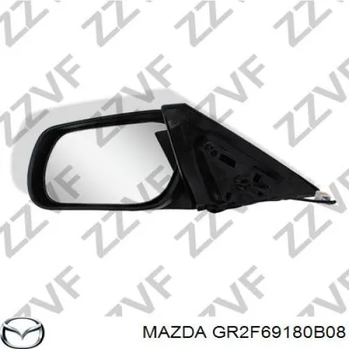 GR2F69180B08 Mazda Дзеркало заднього виду, ліве