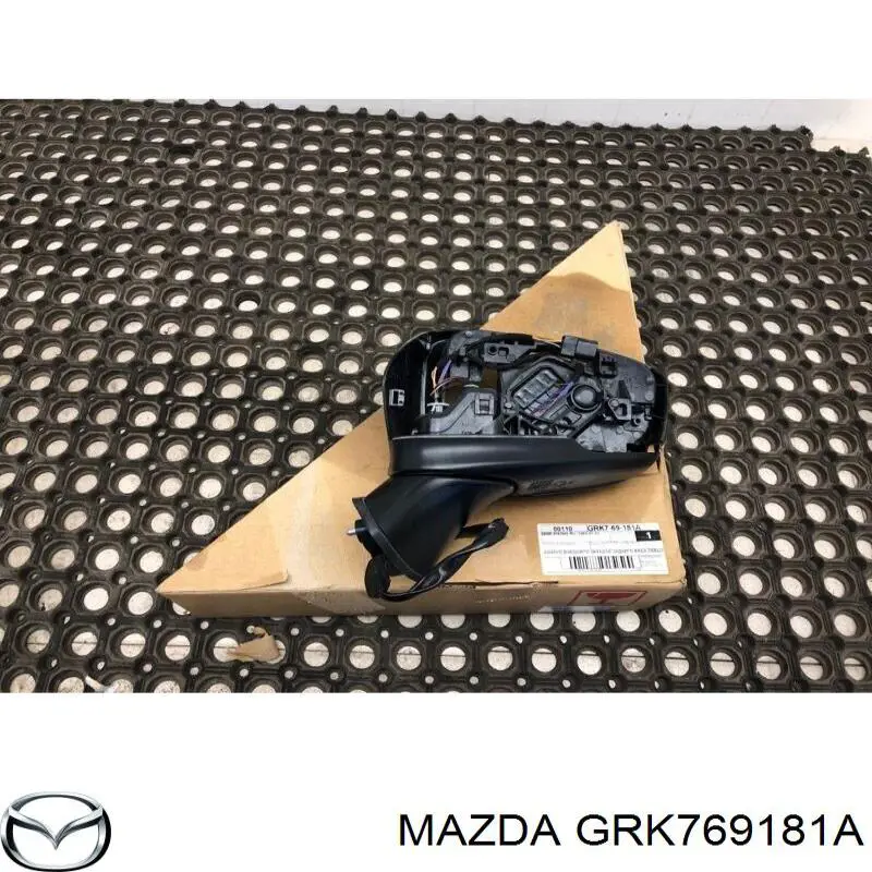 Ліве бокове дзеркало GRK769181A Mazda
