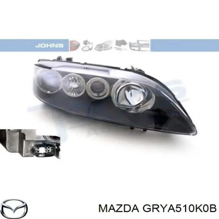 GRYA510K0B Mazda Фара правая