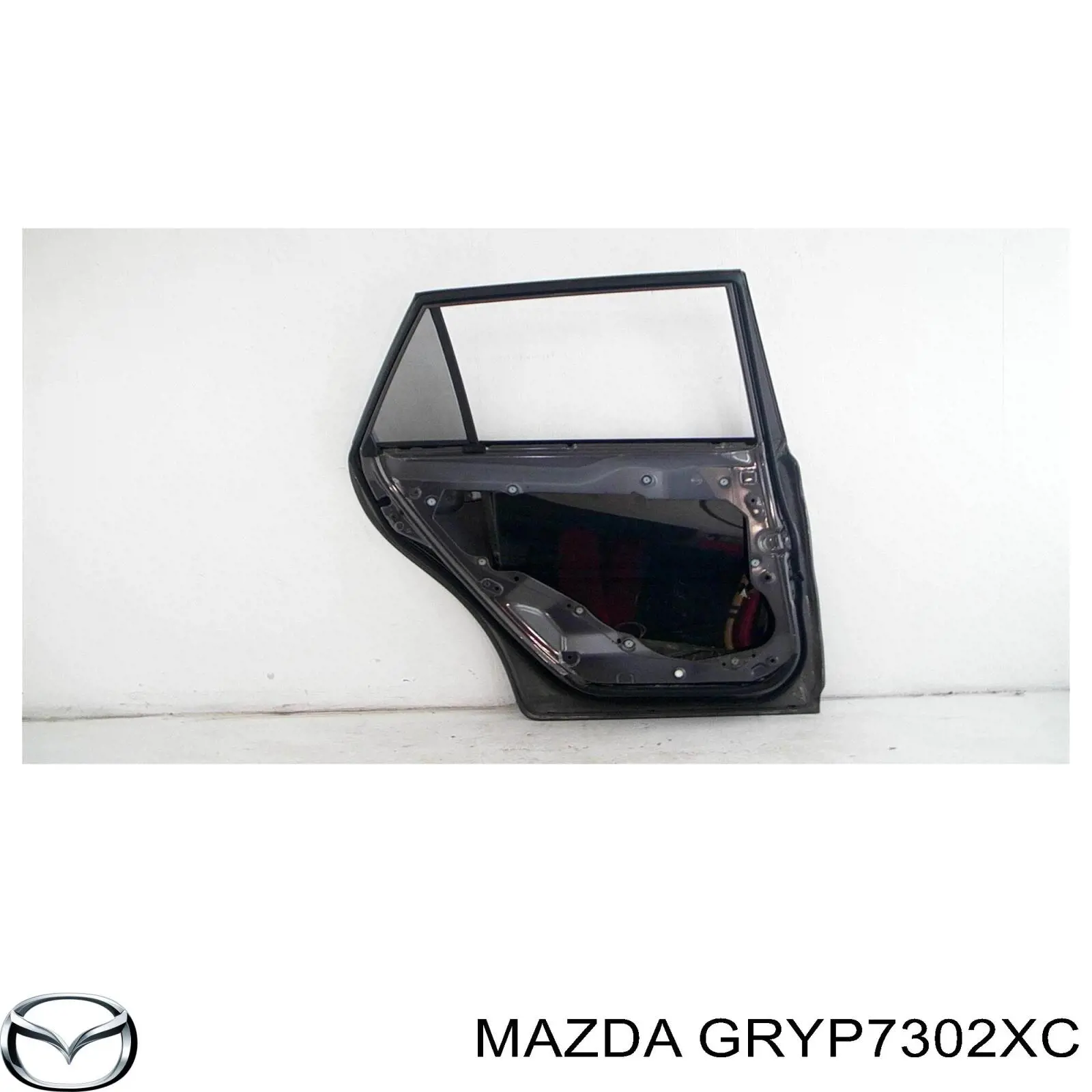 Двері задні, ліві Mazda 6 (GY) (Мазда 6)