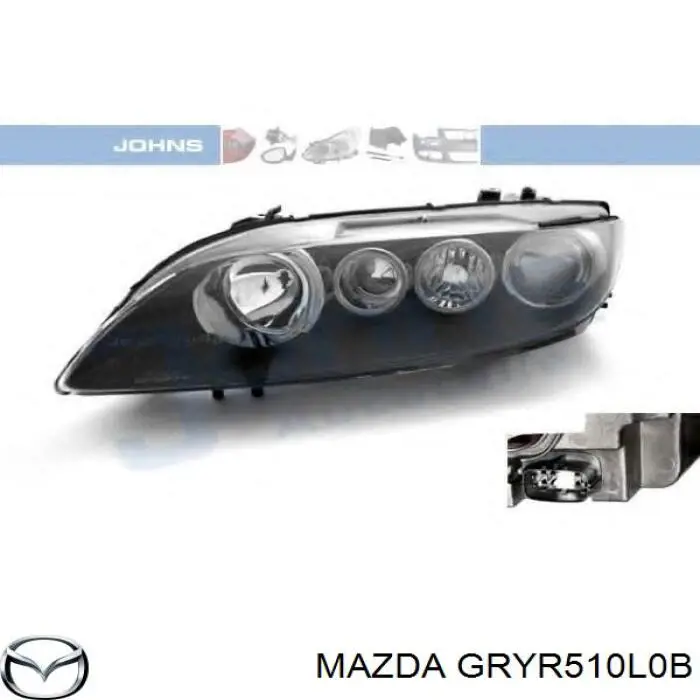 GRYR510L0B Mazda Фара дальнього світла в зборі