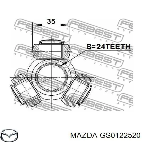  GS0122520 Mazda