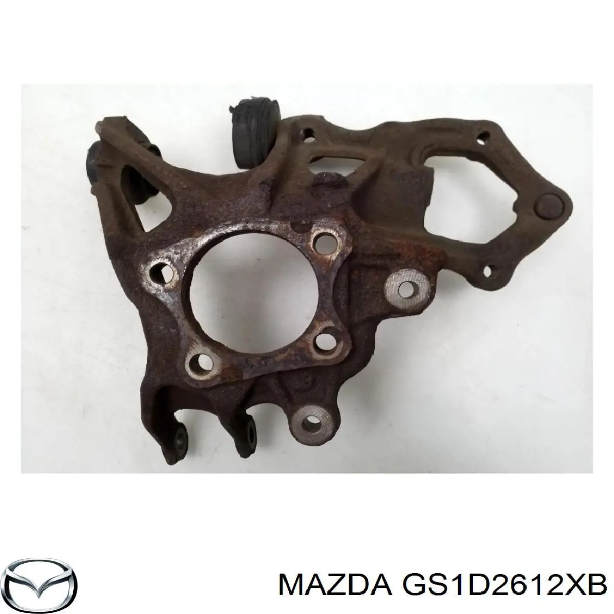 Цапфа - поворотний кулак задній, лівий Mazda 6 (GH) (Мазда 6)