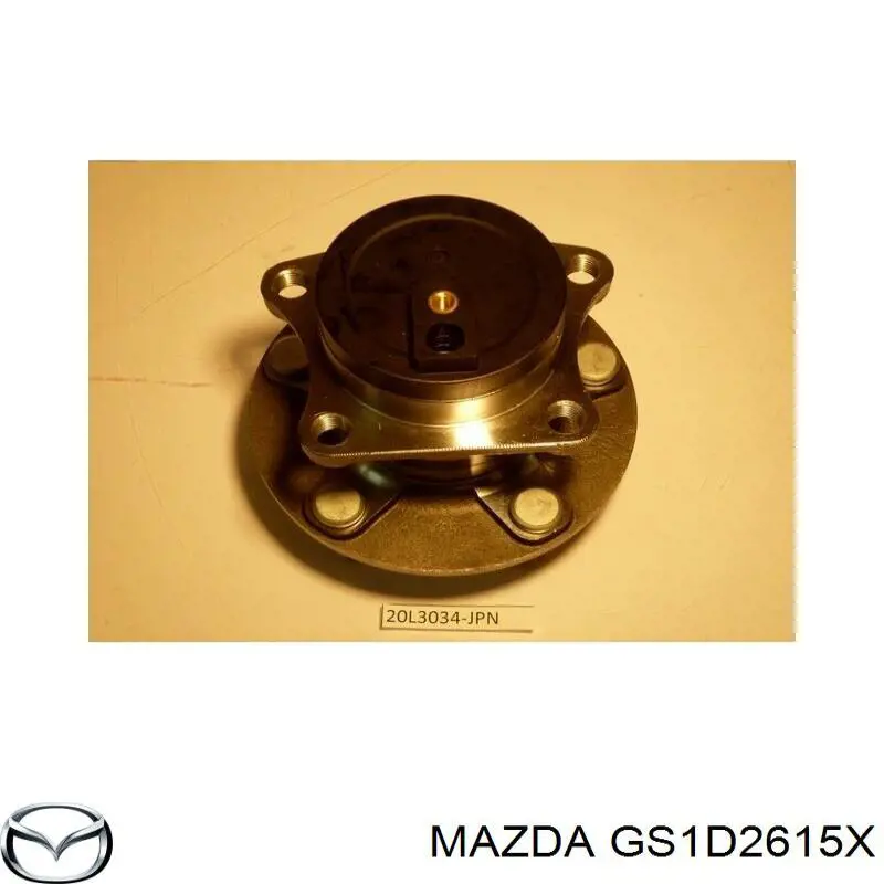 Маточини задніх коліс Mazda GS1D2615X ціна, від 70.46 USD
