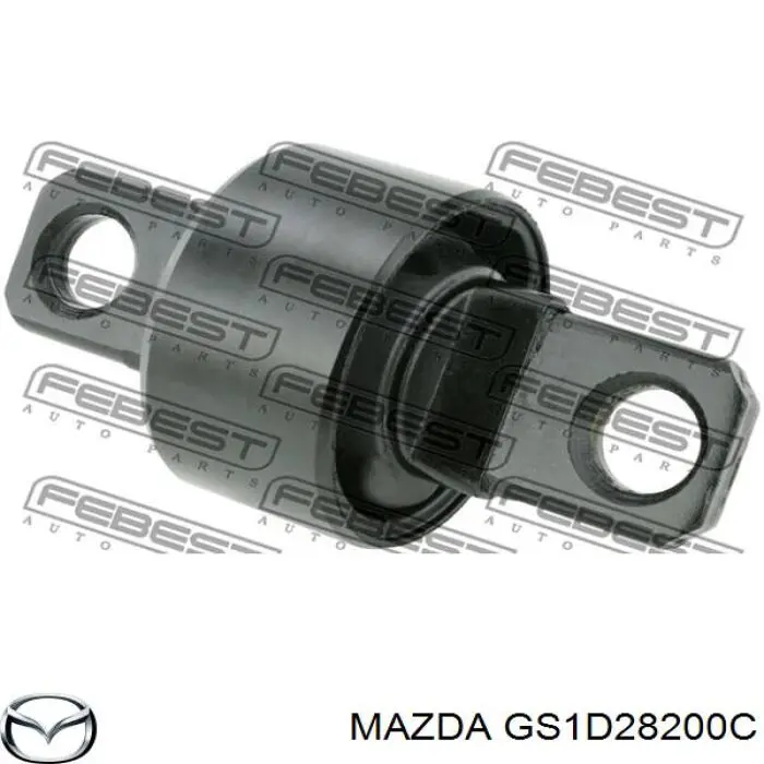 GS1D28200C Mazda важіль/тяга задньої підвіски подовжній нижній, правий