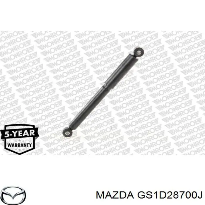 Амортизатор задній Mazda GS1D28700J ціна, від 22.50 USD