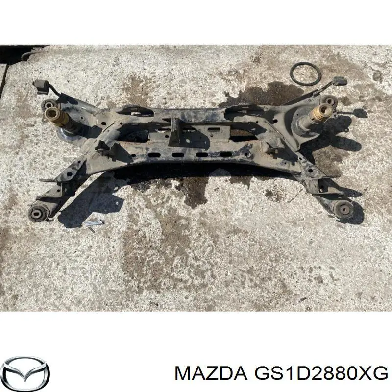 GS1D2880XG Mazda балка задньої підвіски, підрамник