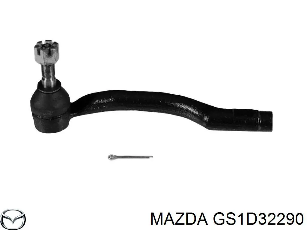 GS1D32290 Mazda накінечник рульової тяги, зовнішній