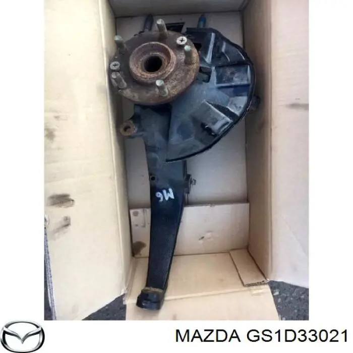 GS1D33021 Mazda цапфа - поворотний кулак передній, правий