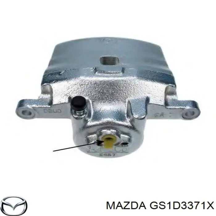 Супорт гальмівний передній лівий GS1D3371X Mazda